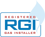 Registered Gas Installer (RGI) certification badge